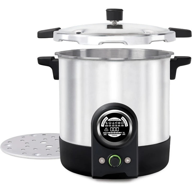 Precise Digital Pressure Canner for Safe Home Canning