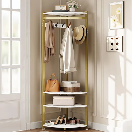 Coat Rack Shoe Bench And Hooks Hall Tree StorageSpace