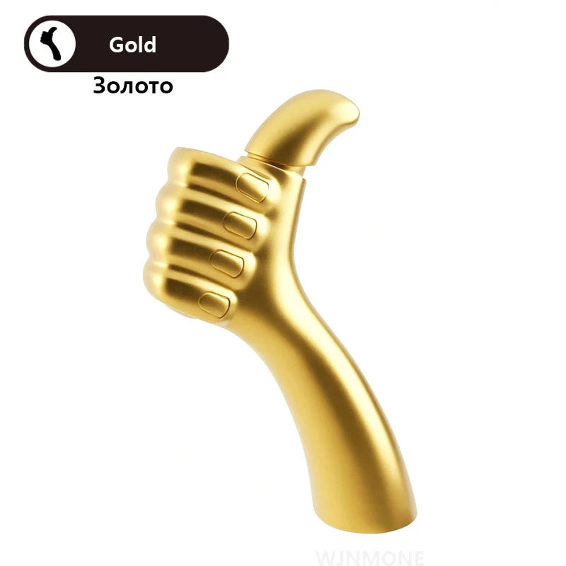 WJNMONE Modern Single Hole Deck Mounted Brass Bathroom Sink Faucet