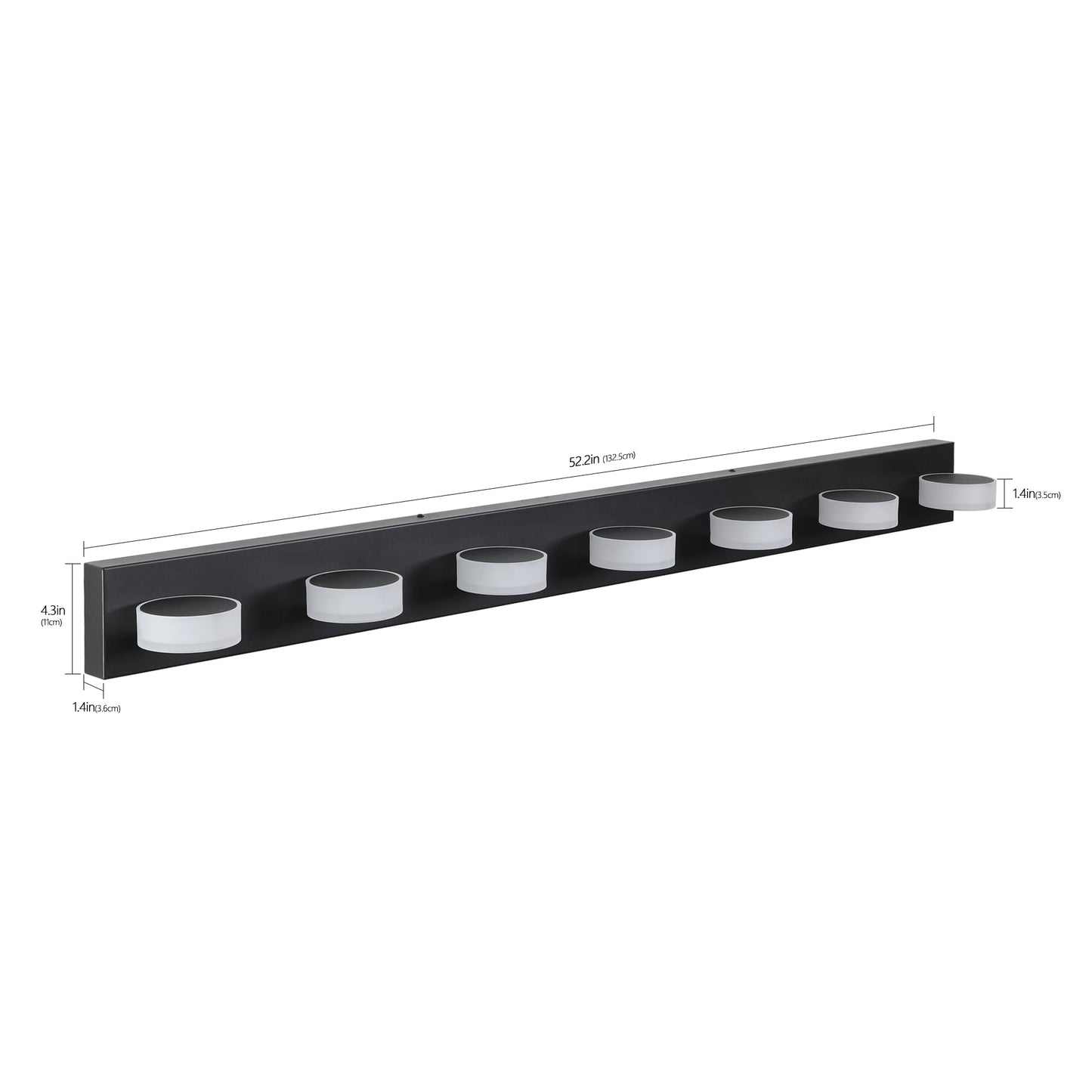 ARLGSITE LED Wall Light With Acrylic Lampshade Energy Saving