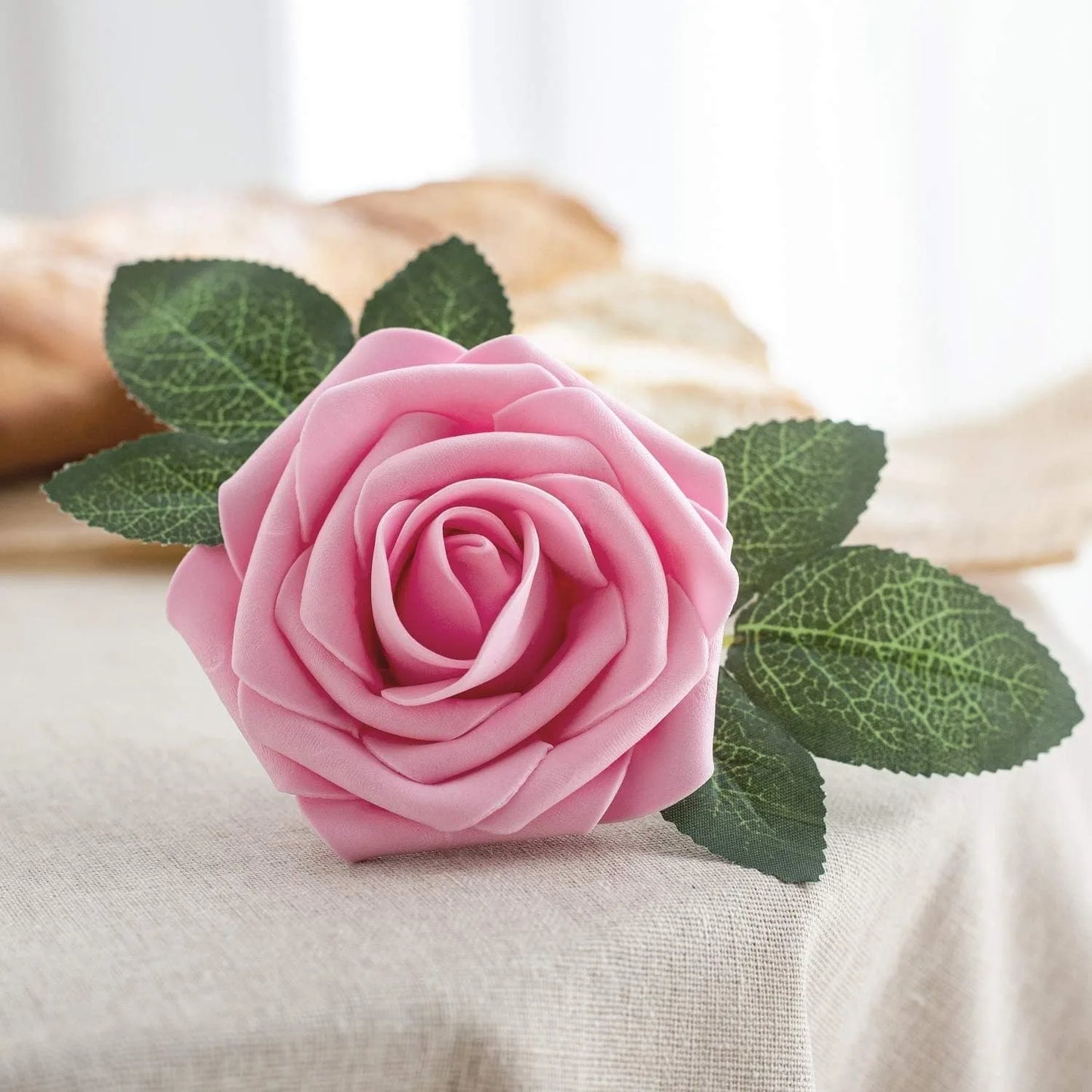 Artificial Foam Rose Flowers for Weddings Bouquets and Centerpieces