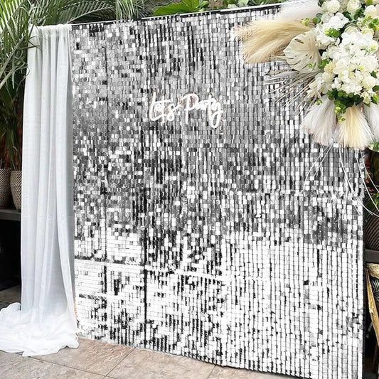 CN Zhejiang Glitter Wall Backdrop Panels Glitter 24 30 49