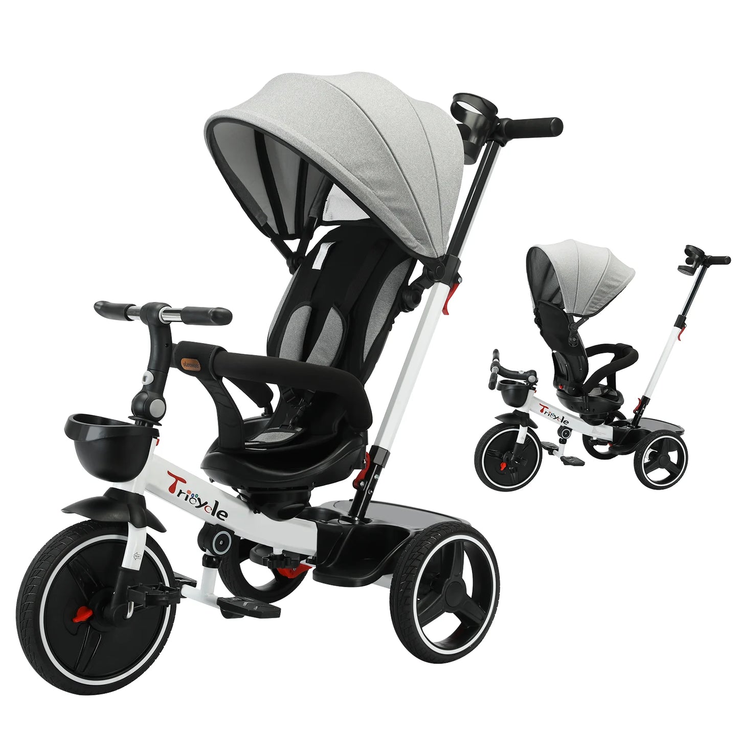 Devine In Out Ubravoo Baby Five In One Tricycle Stroller