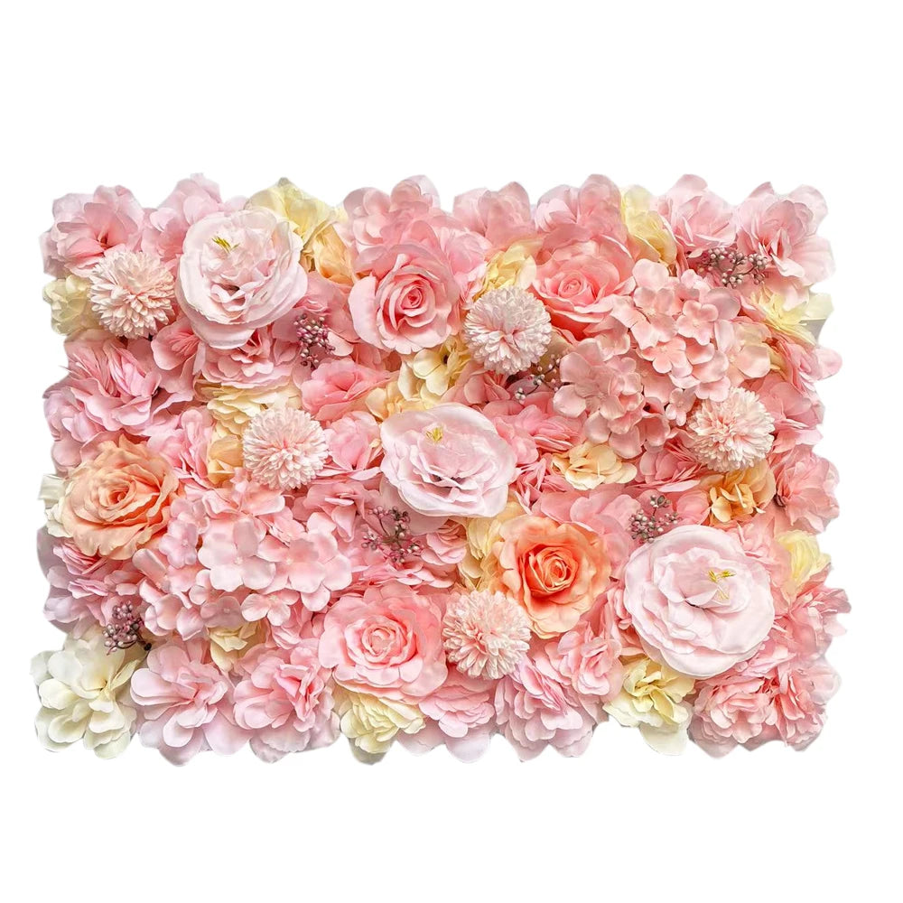 Artificial Hydrangea Rose Peony Panels Wedding Backdrops