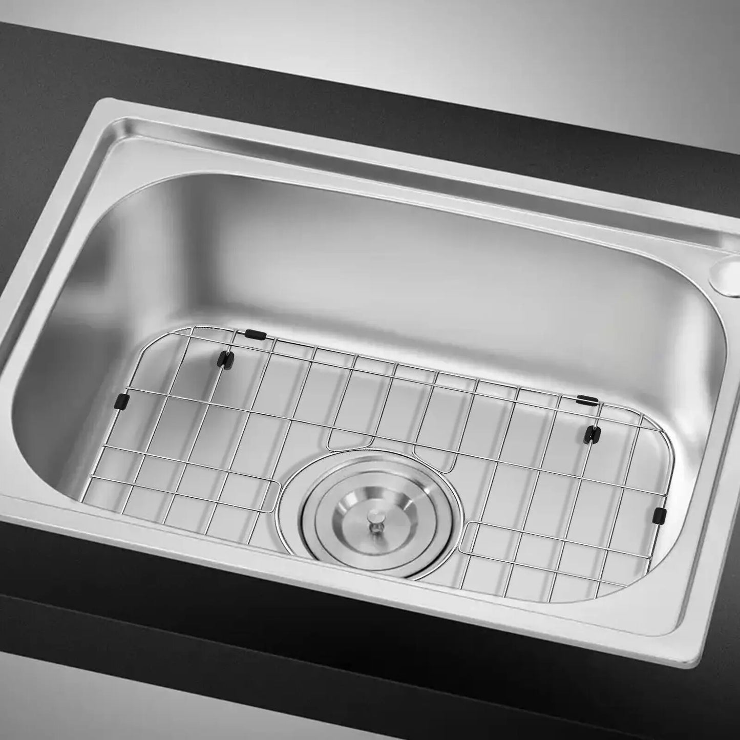 Bymaocar 304 Stainless Steel Sink Grid Protector For Kitchen