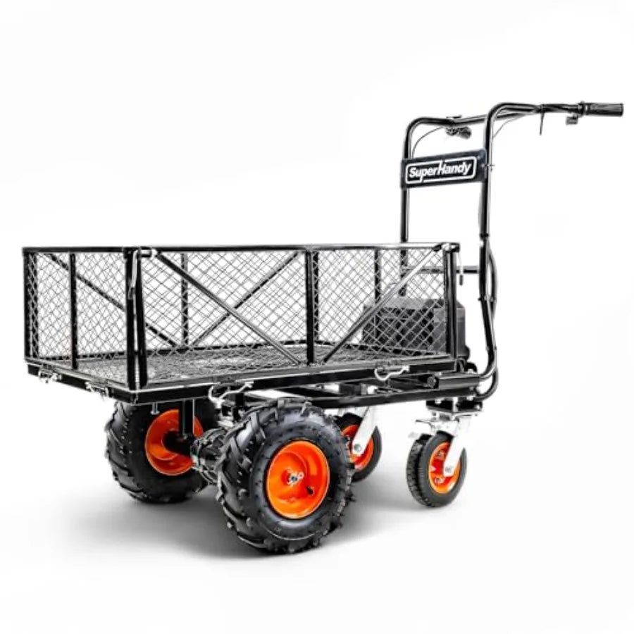 LISM 48V Electric Utility Service Cart Wheelbarrow