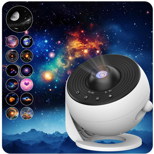 AUSYLE Galaxy Star Projector Planetarium Night Light