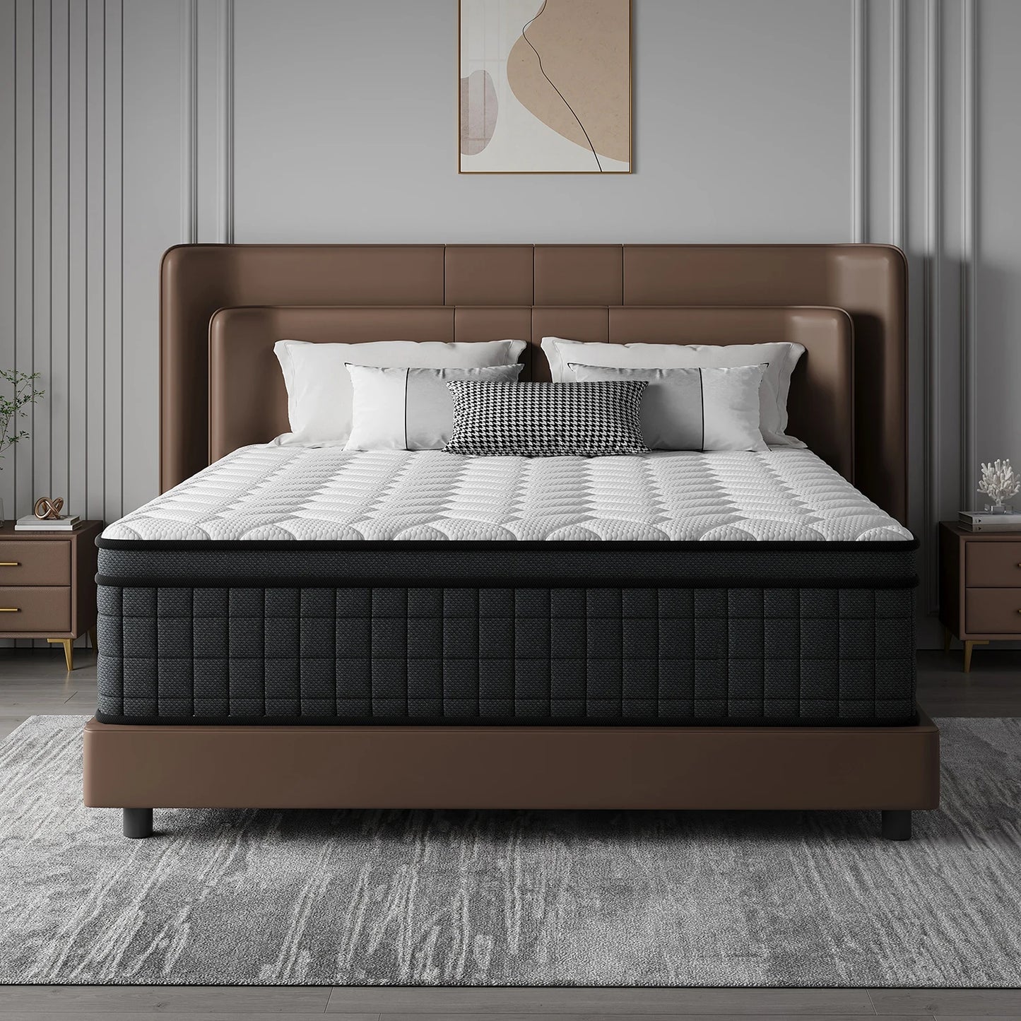 Hybrid Pocket Spring Memory Foam Mattress In A Box