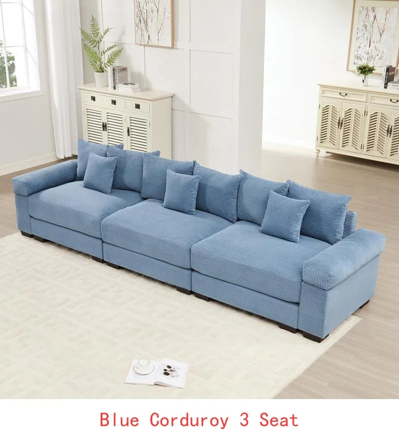Sichuan Cloud Modular Sectional Sofa Ergonomic Three Seater