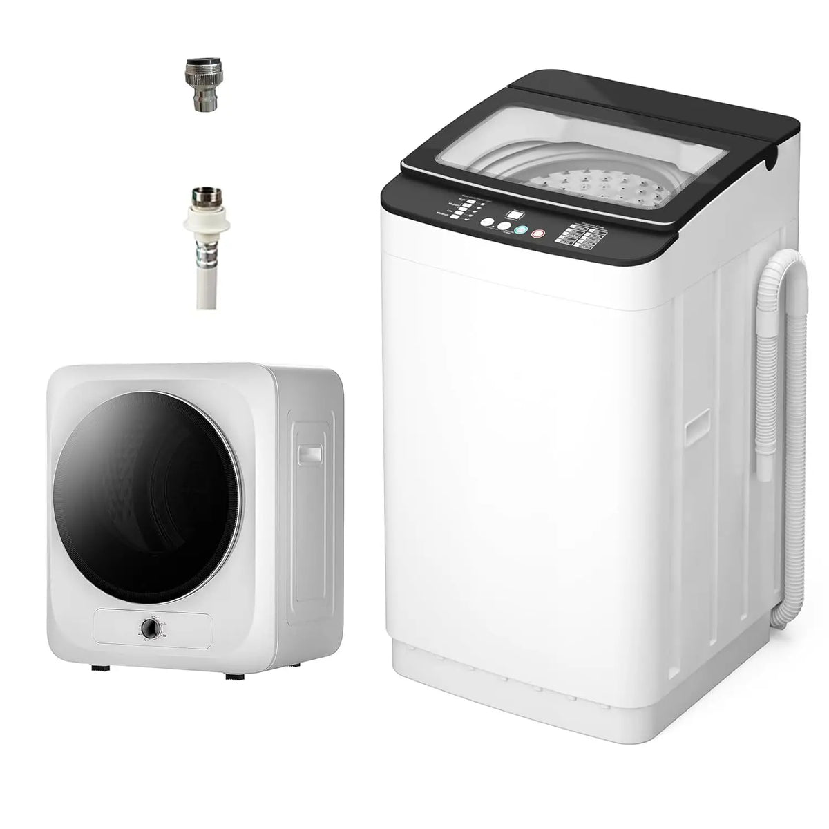 Portable Fully Automatic Washing Machine And Dryer Set