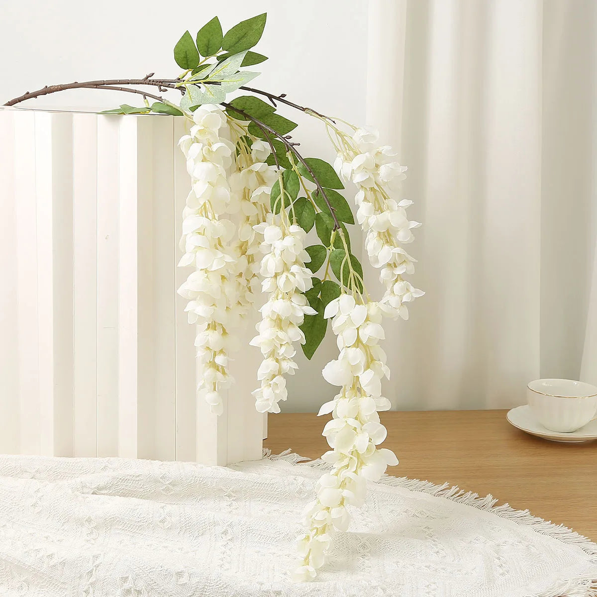 CHENAO CN Giant Wisteria Artificial Flowers Hanging Garland