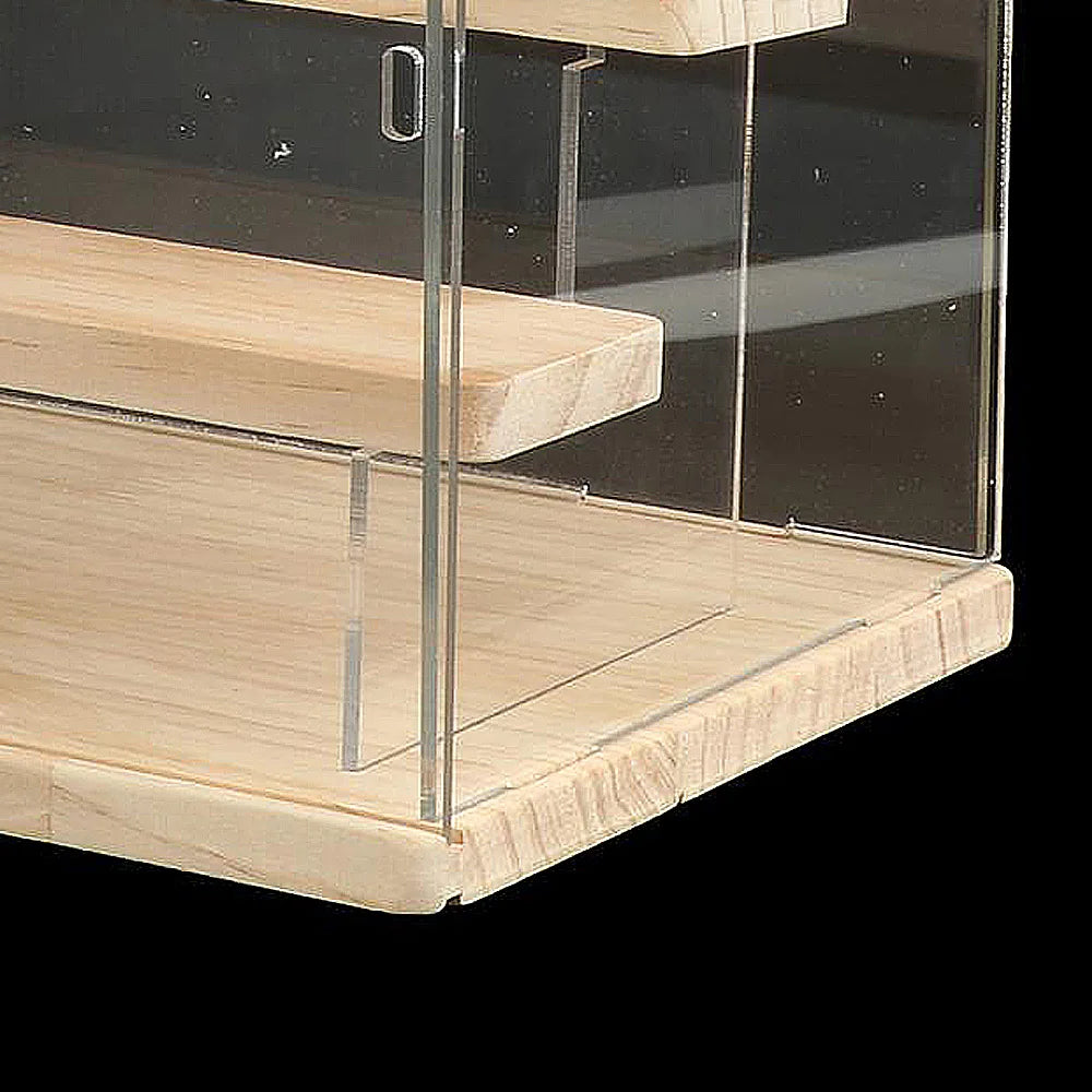 Feature Acrylic 4 Tier Display Countertop Storage Rack