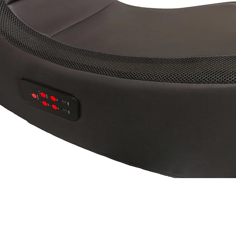 Foldable Gaming Chair With Onboard Speakers LED Strip Lighting USB Charging