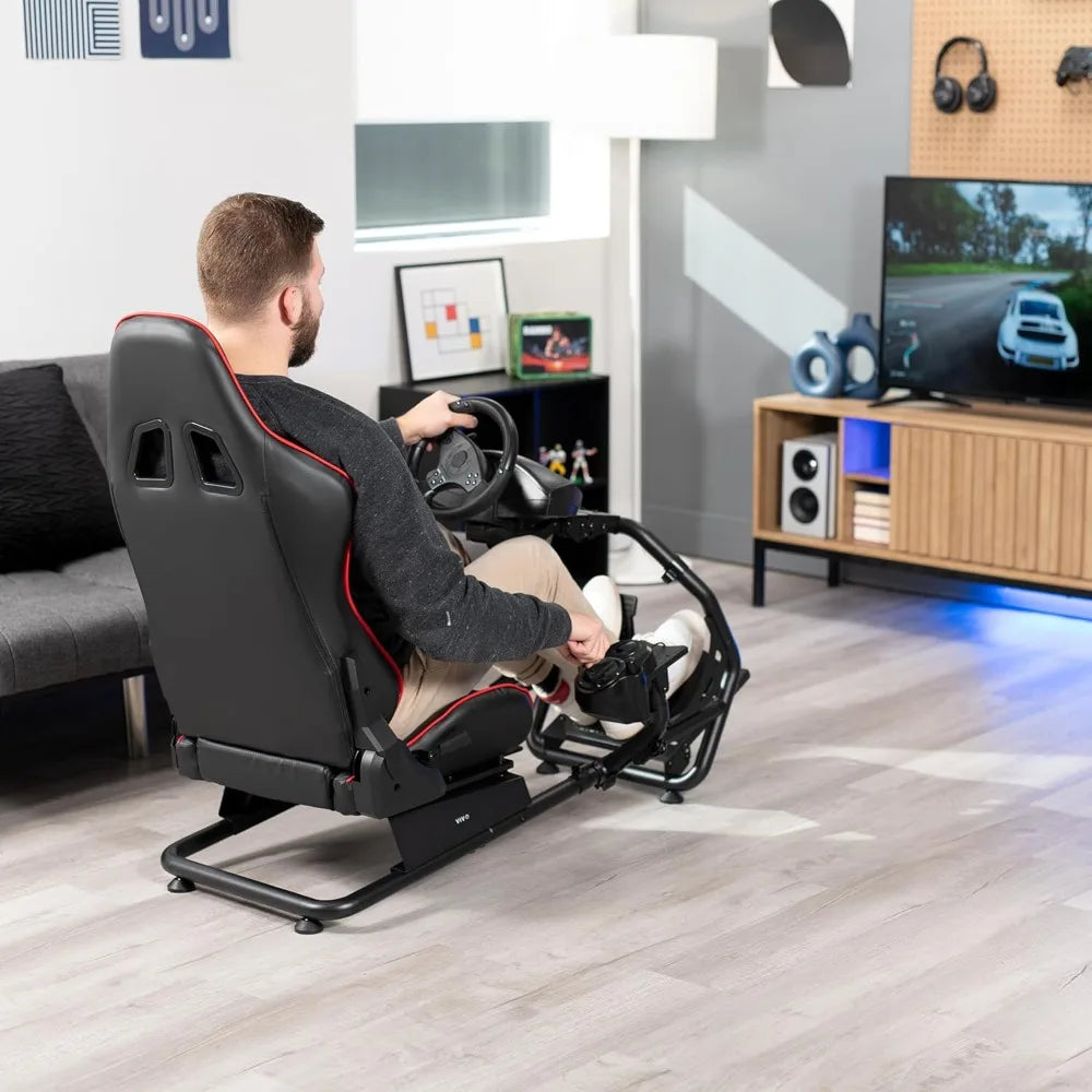 RBXC Racing Simulator Cockpit Wheel Stand Seat Frame