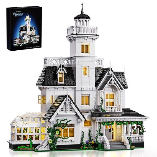 Magic House Building Set With LED Lights For Adults