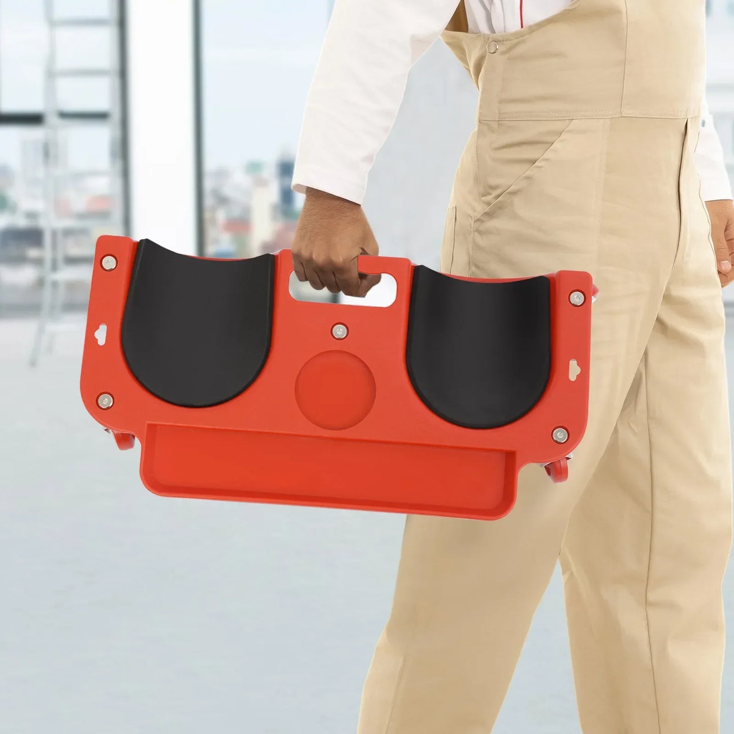 Knee Creeper With Universal Wheels Ergonomic Padding For Workshop