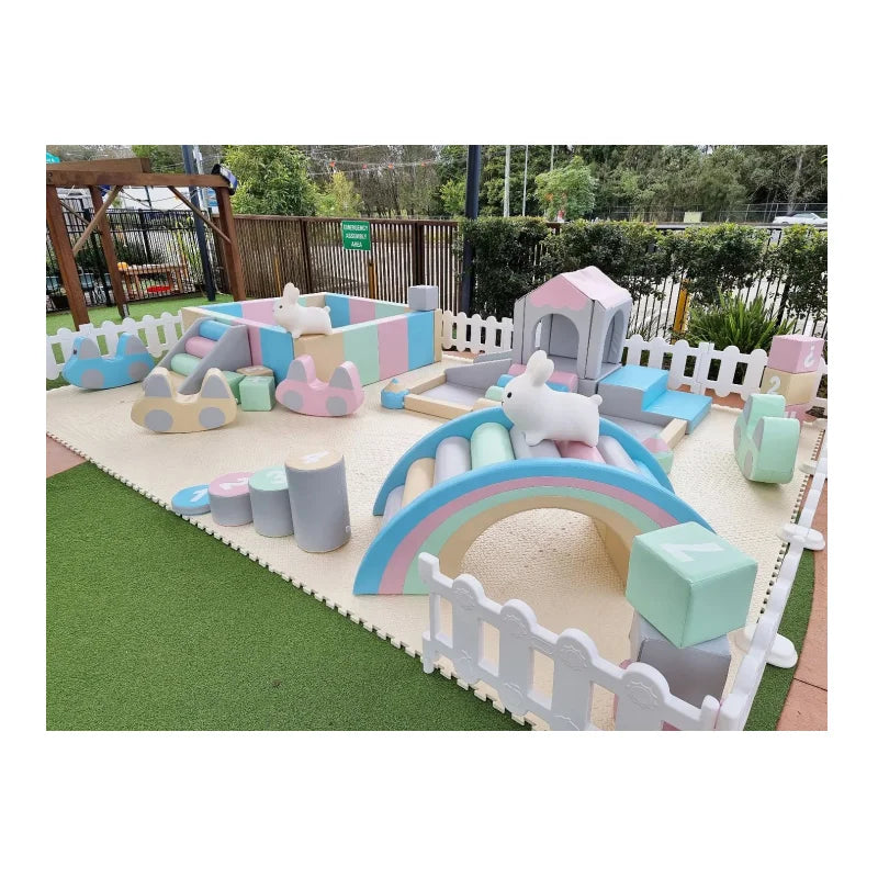 Indoor Soft Play Equipment Playground Set For Kids