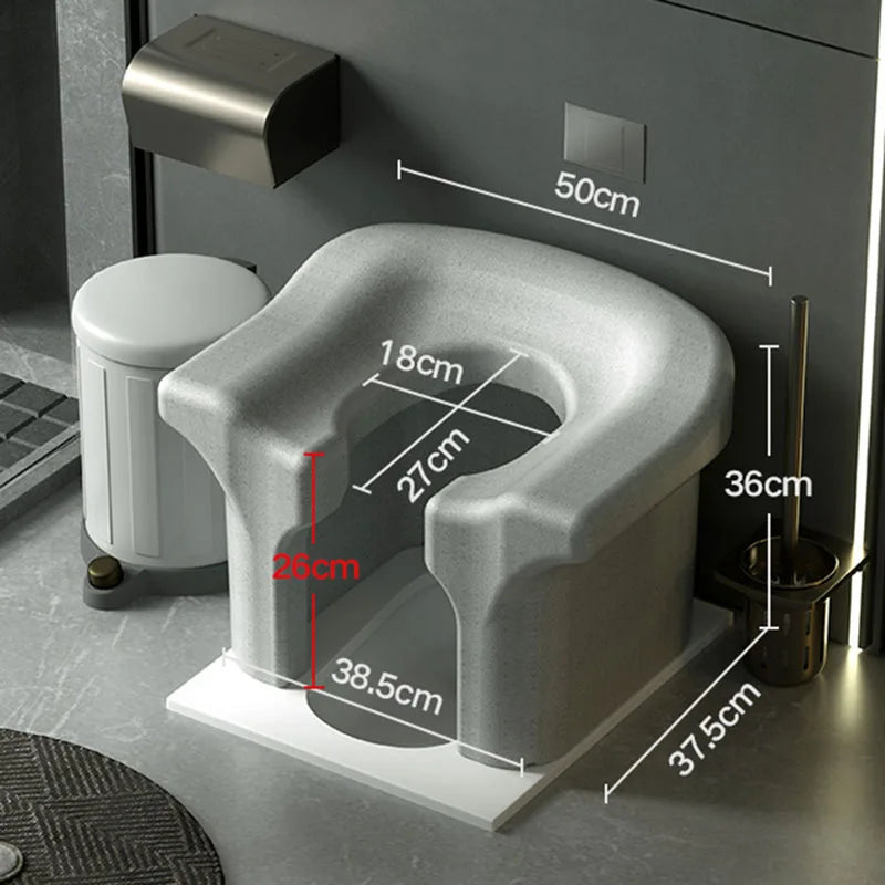 Elderly Bath Chair With Backrest Non Slip Shower Chair