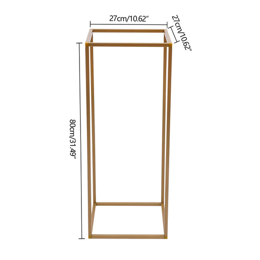 Flower Stand Metal Wedding Column Vases For Events