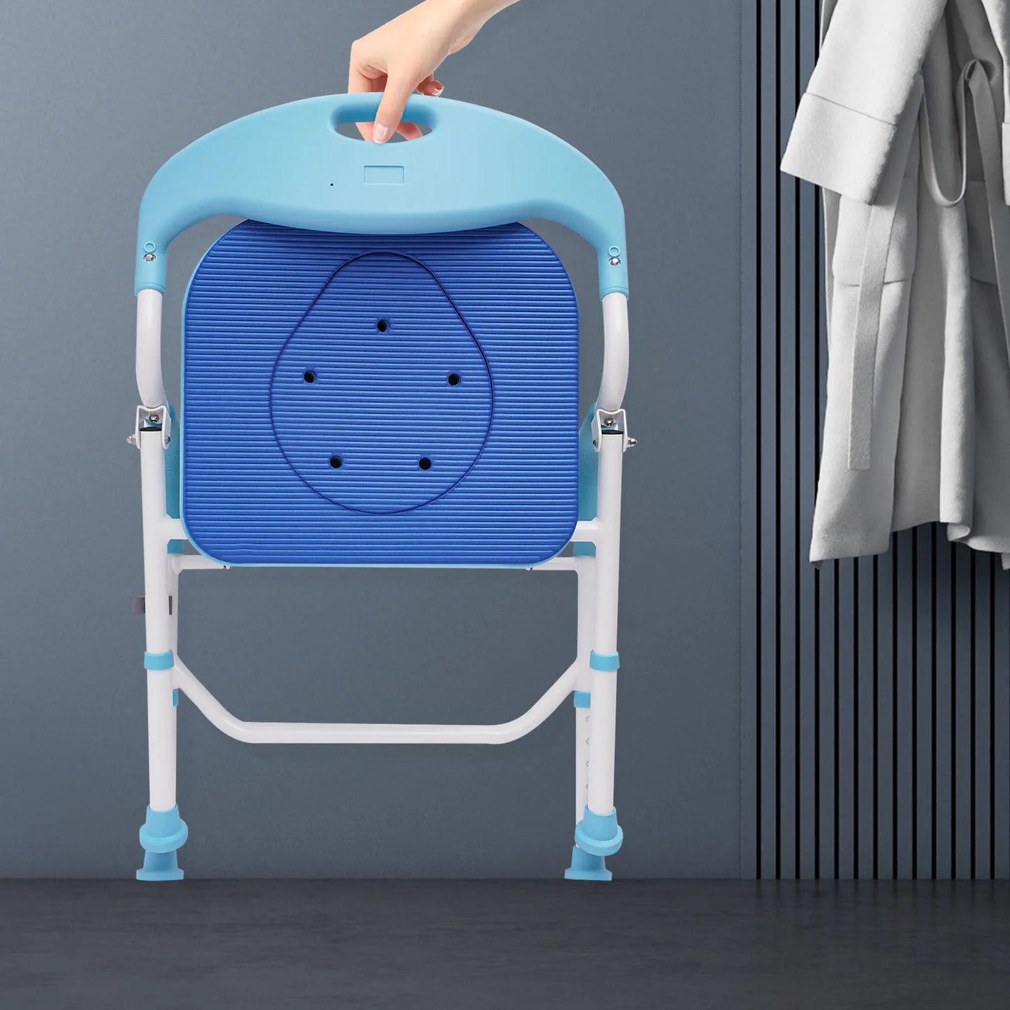 Hign-concerned Uplift Raised Toilet Seat With Handles