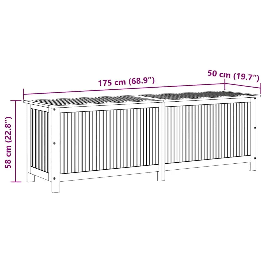 Outdoor Storage Box With Lid Weatherproof Garden Chest