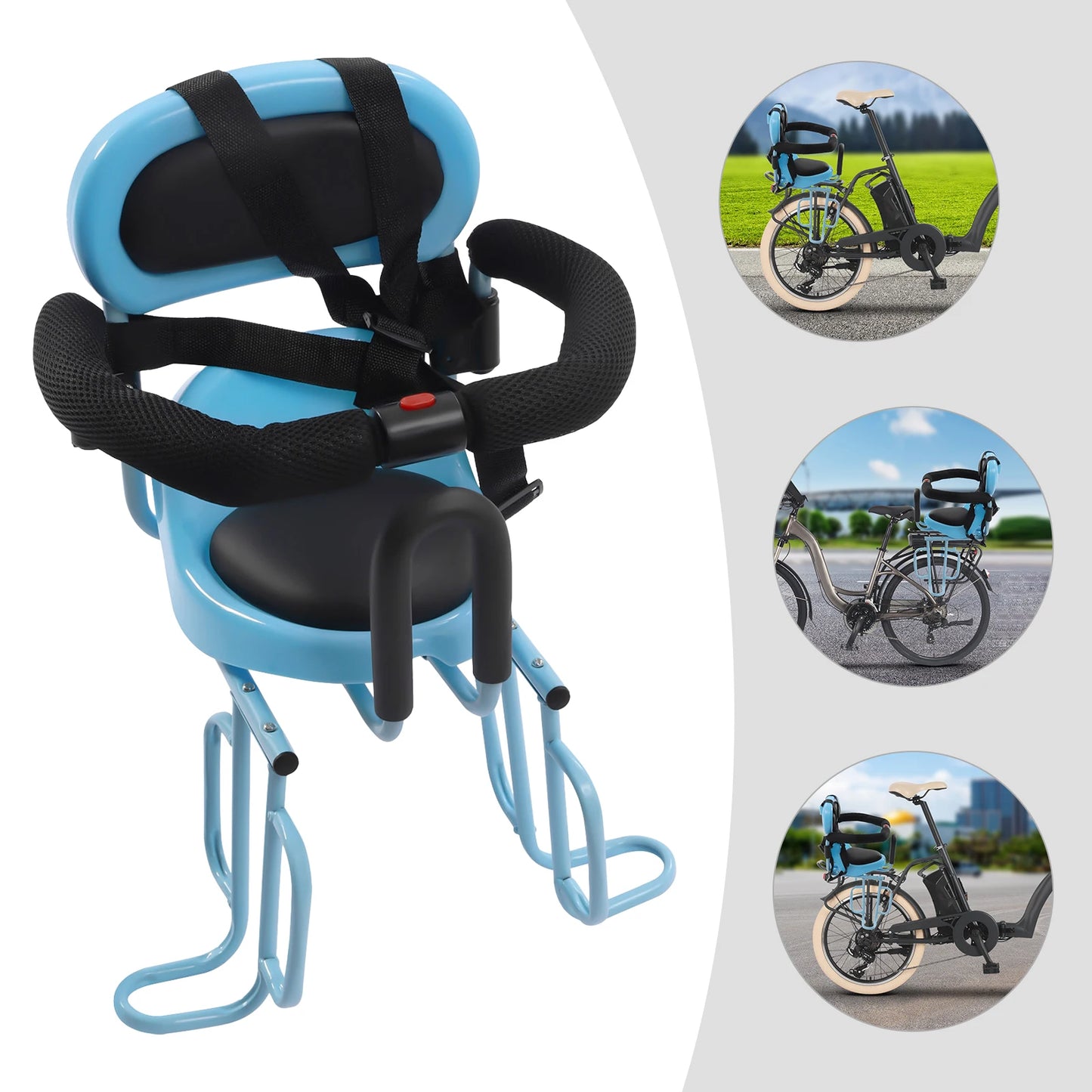 Devine In Out Rear Mounted Child Bike Seat Backrest