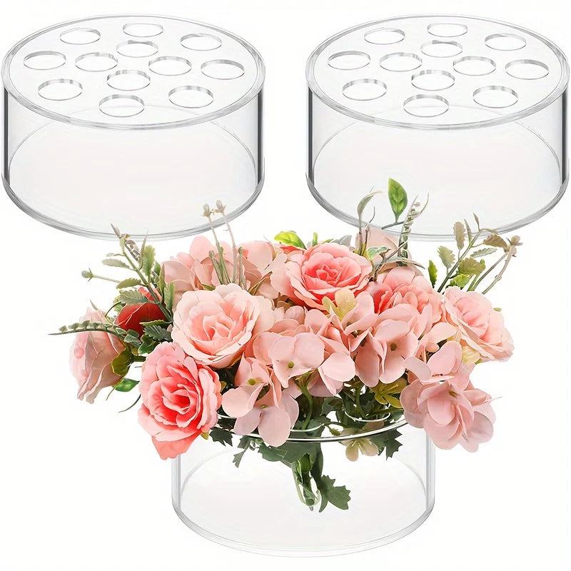 Function Acrylic Vase Decorative Centerpiece for Weddings