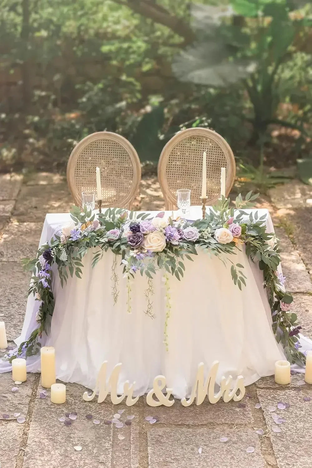Artificial Flower Backdrop Garland For Wedding Arch Eucalyptus Rose