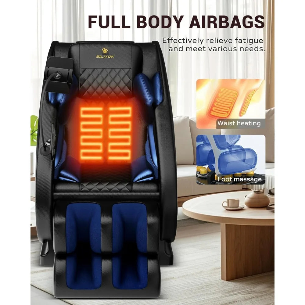Zero Gravity Full Body Massage Chair With Heat Therapy