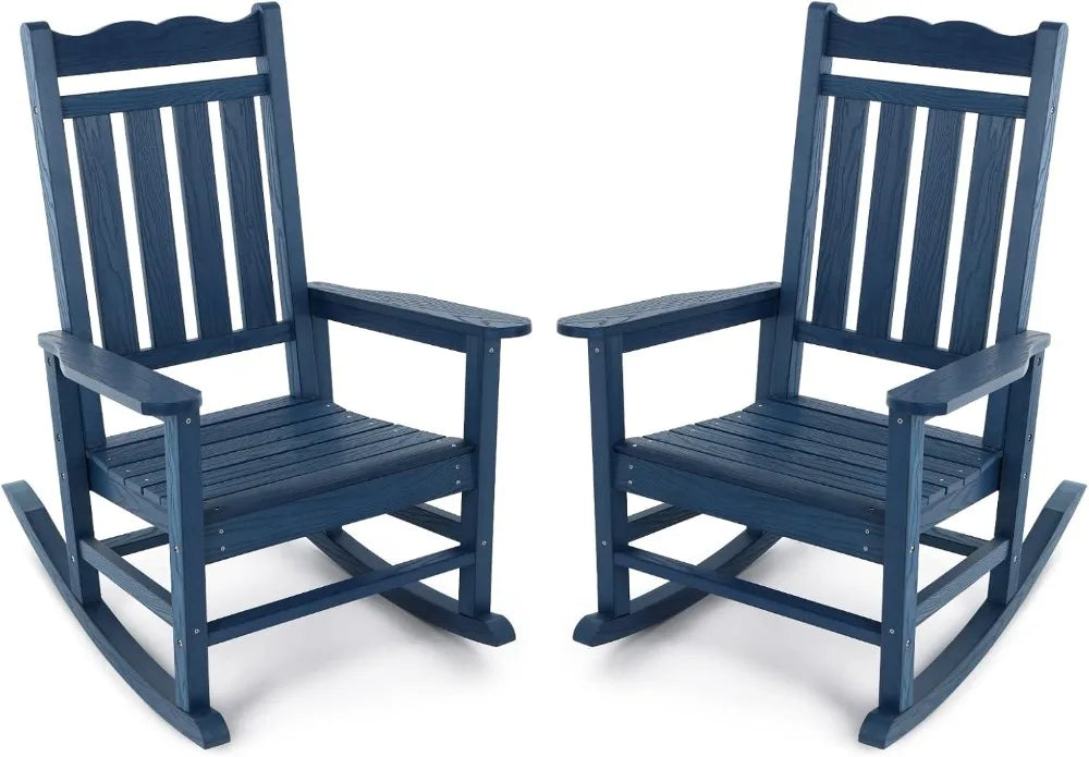 All Weather Outdoor Rocking Chair Backyard Patio Porch Garden