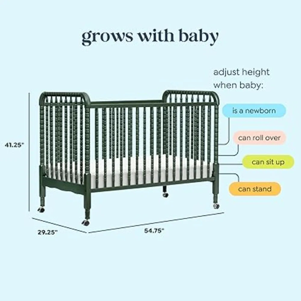 Devine In And Out 3 In 1 Convertible Crib Toddler Bed