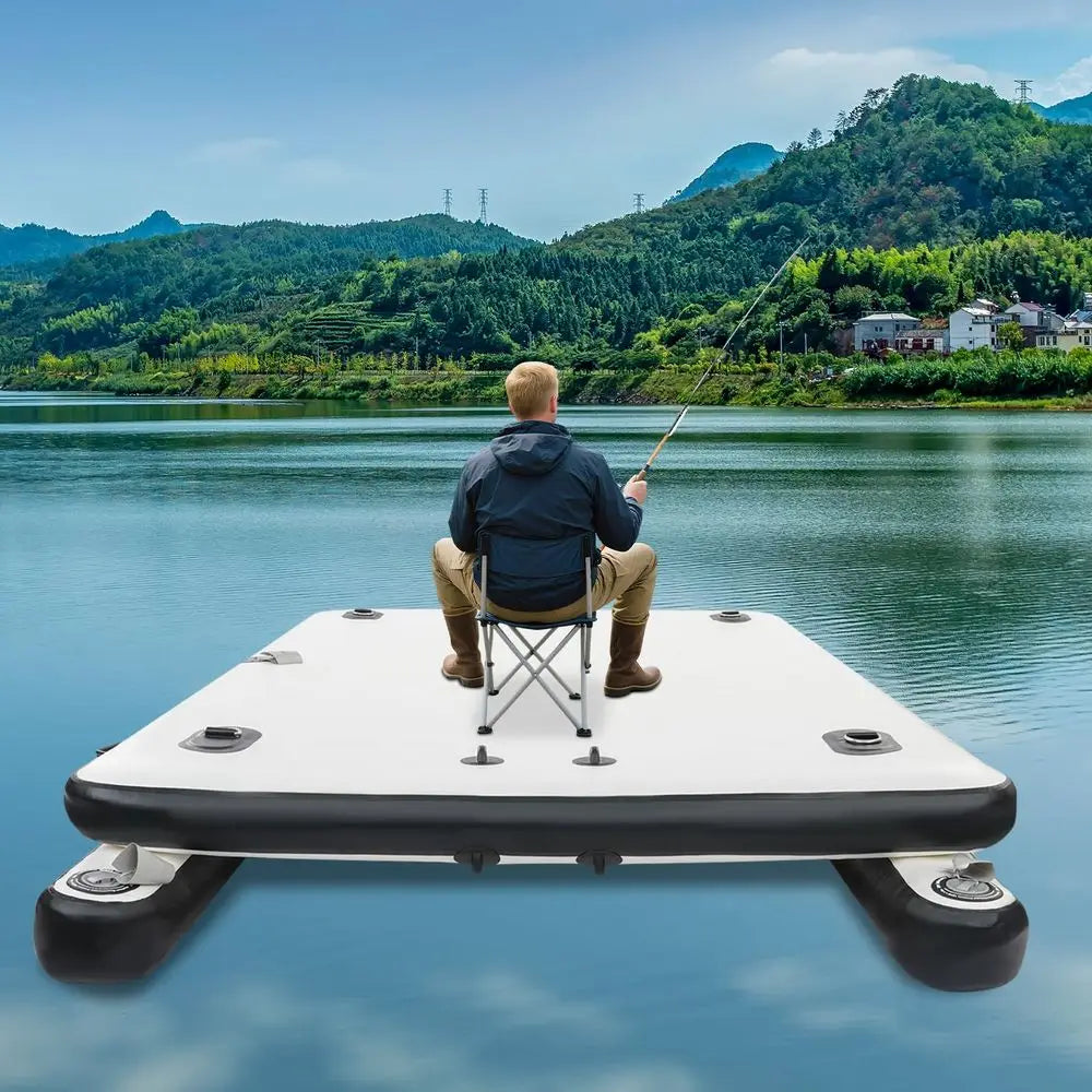 Durable PVC Floating Dock Lake Floats For Adults Outdoors