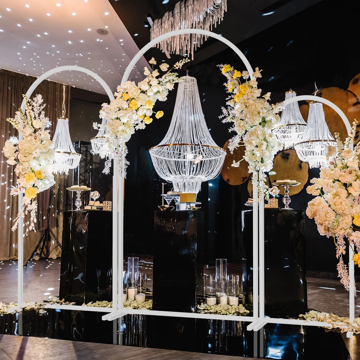 Metal Wedding Arch Balloon Backdrop Stand For Decorations