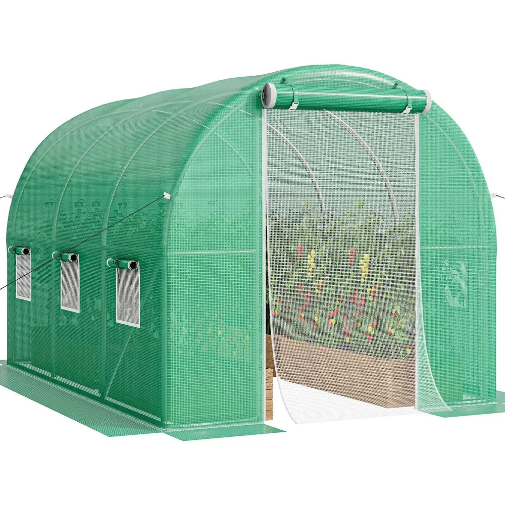 Heavy Duty Walk-In Greenhouse For Outdoor Gardening