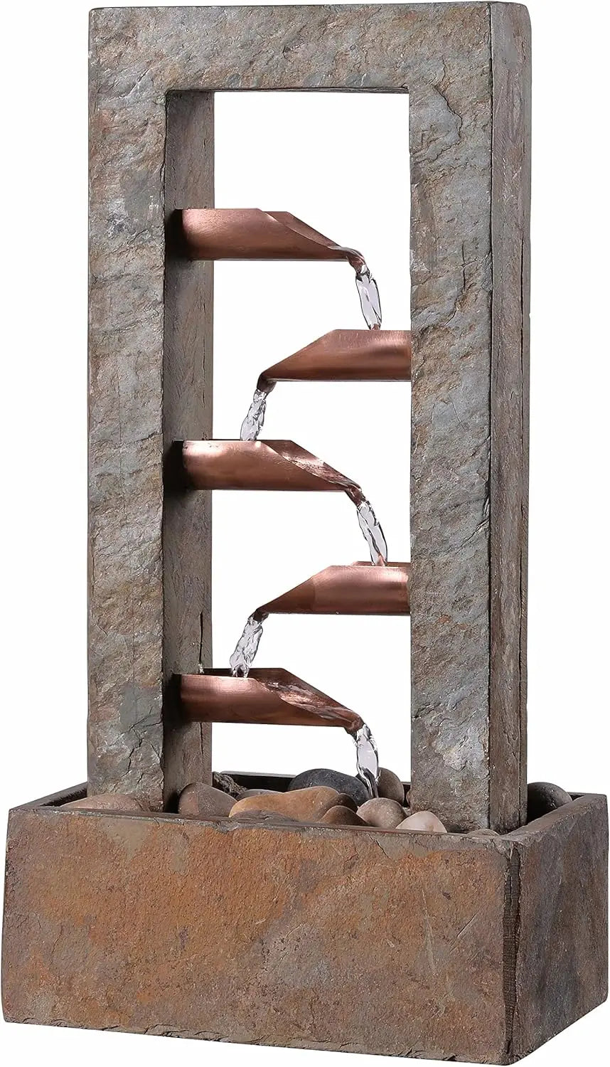 Indoor Table Waterfall Fountain For Home Decor Relaxing