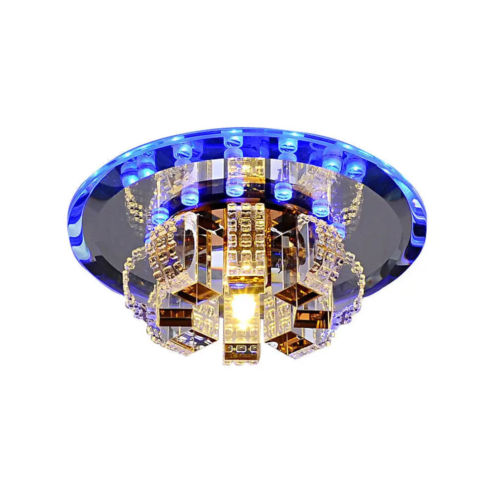 Modern K9 Crystal Led Ceiling Lamp Chandelier Pendant Light