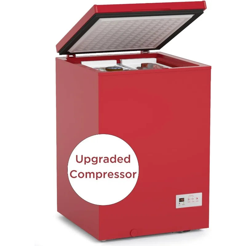 Outdoor Chest Freezer With Electronic Control And Two Removable Baskets