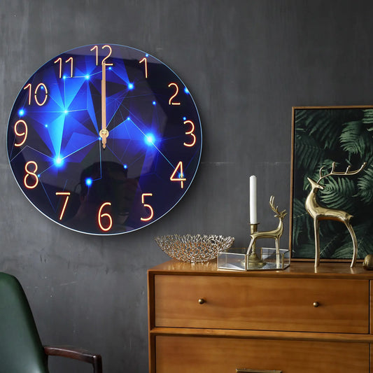 Hign-Concerned Modern Wall Clock Sleek Elegant Design