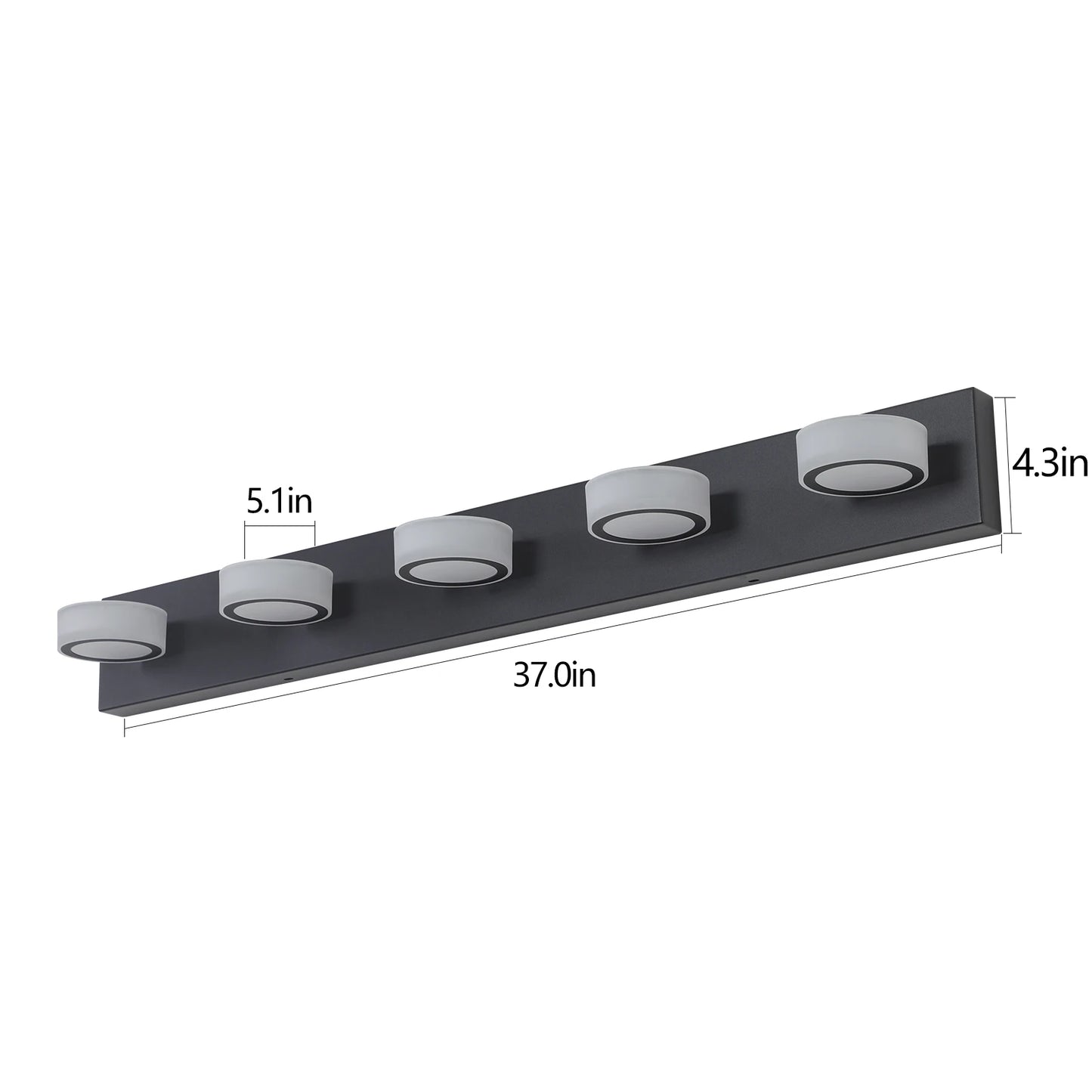 ARLGSITE LED Wall Light With Acrylic Lampshade Energy Saving