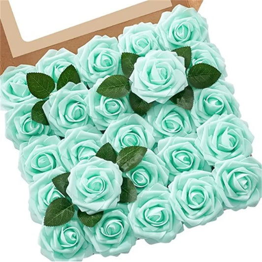 Artificial Foam Rose Flowers for Weddings Bouquets and Centerpieces