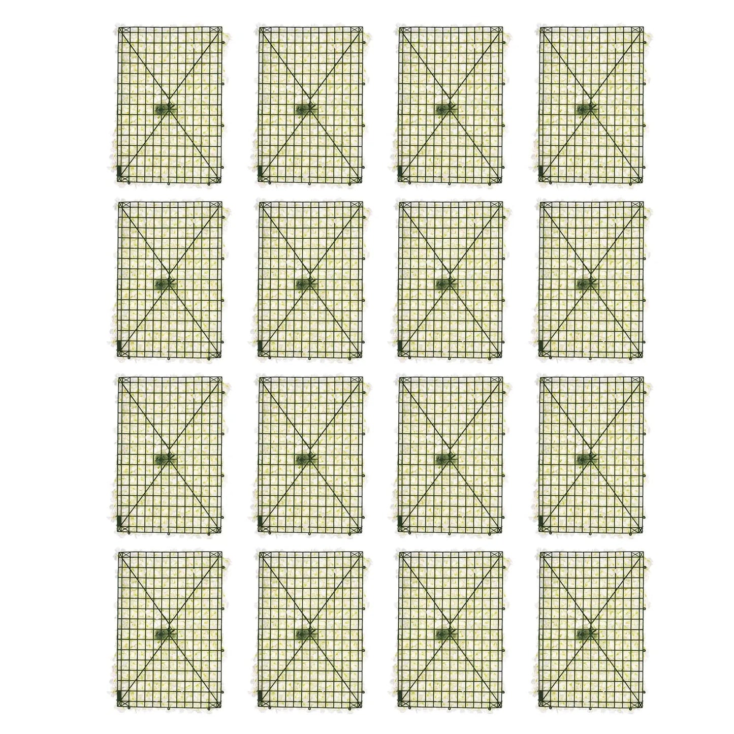 3D Hydrangea Faux Flower Wall Panels Backdrop 20 Pack