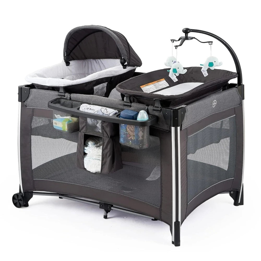 High Concerned 4 in 1 Portable Baby Crib Center