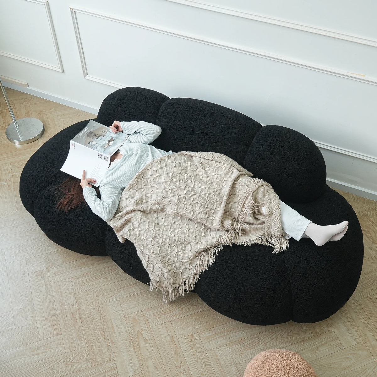Sdorens Modern Cloud Shaped Sofa for Living Room Comfort