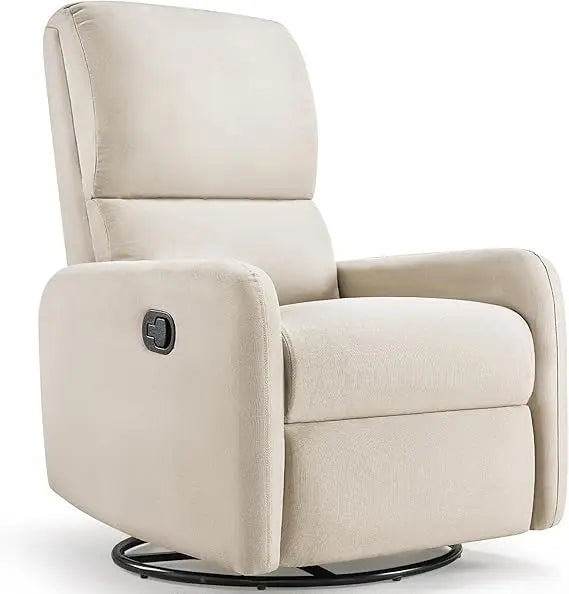 Swivel Glider Rocking Recliner Chair with Massage for Nursery and Living Room
