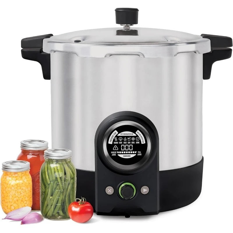 Precise Digital Pressure Canner for Safe Home Canning