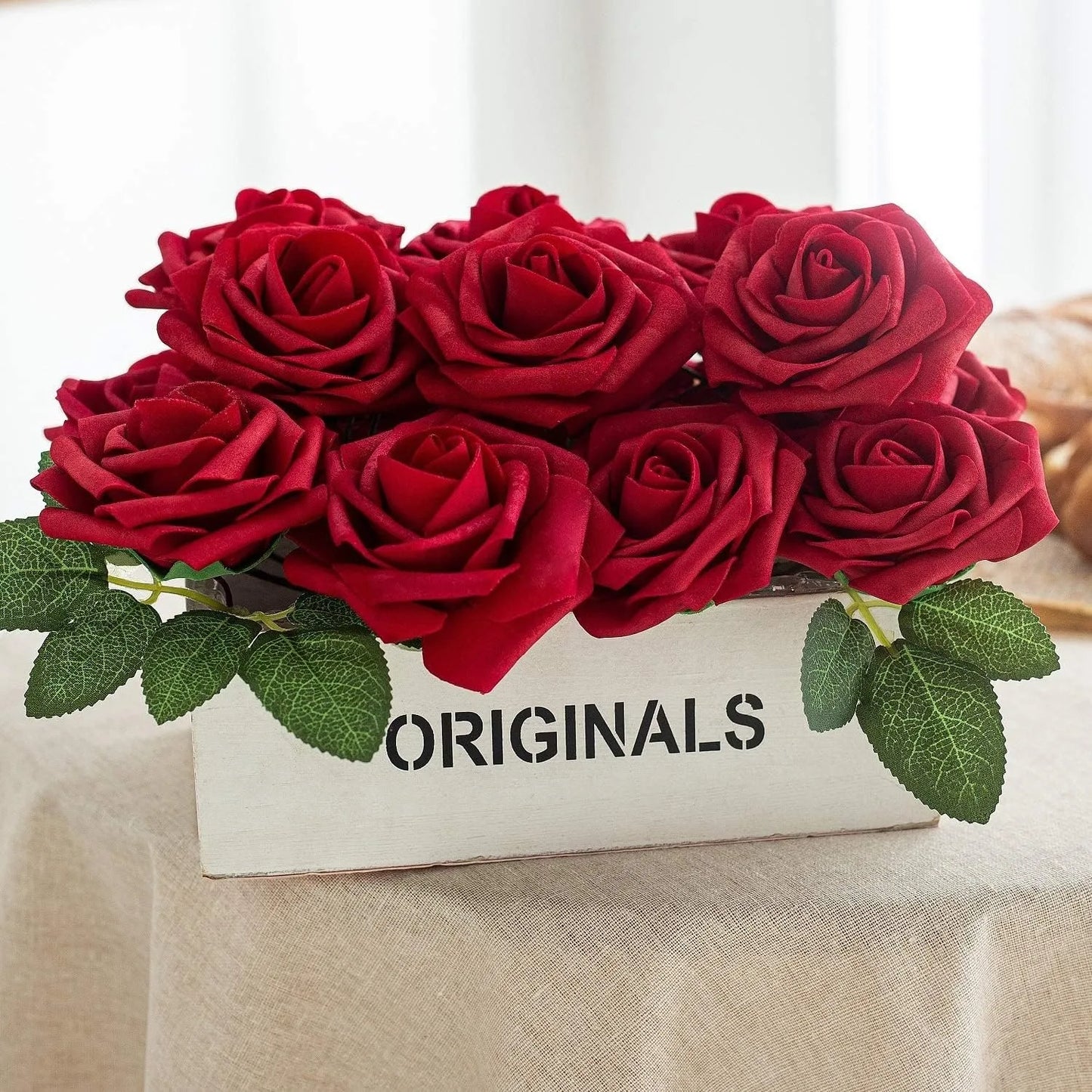 Artificial Foam Rose Flowers for Weddings Bouquets and Centerpieces