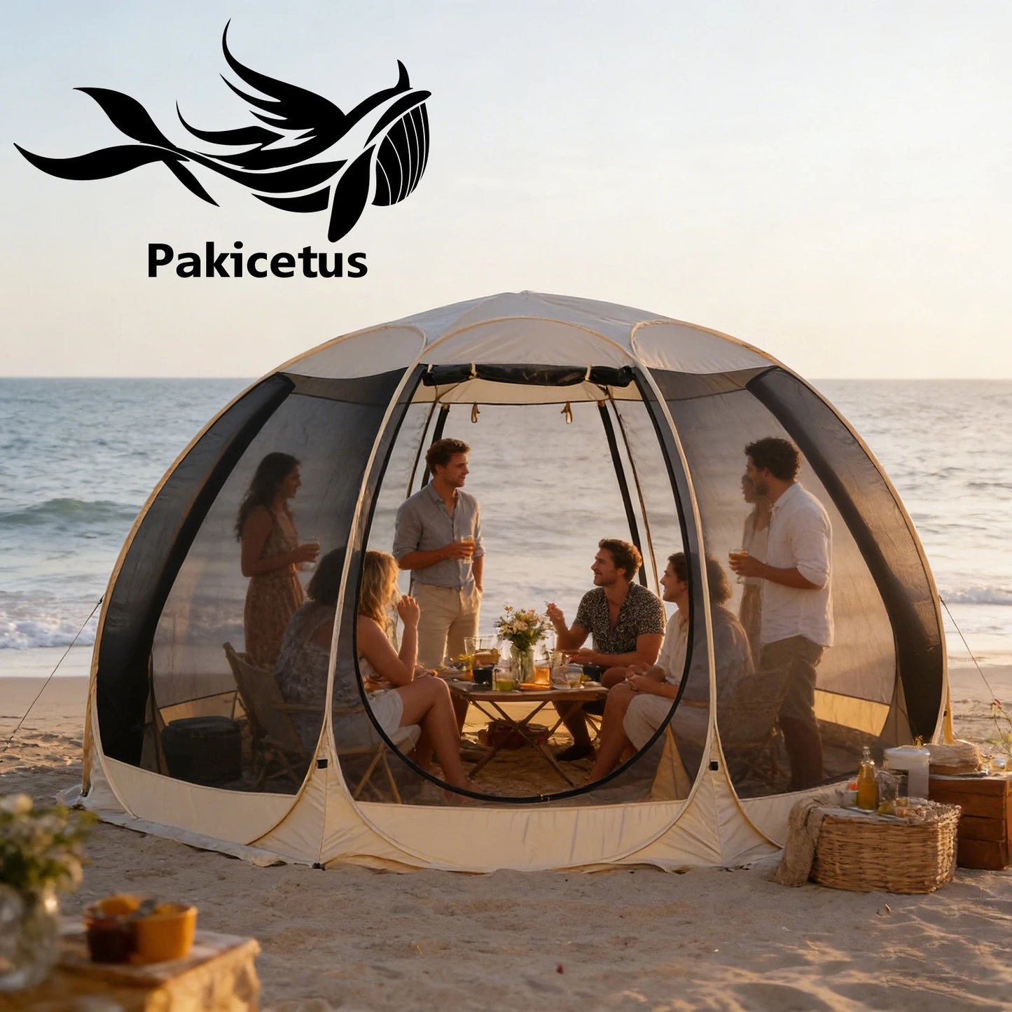 Pakicetus Instant Pop Up Screen Tent Mosquito Proof Outdoor