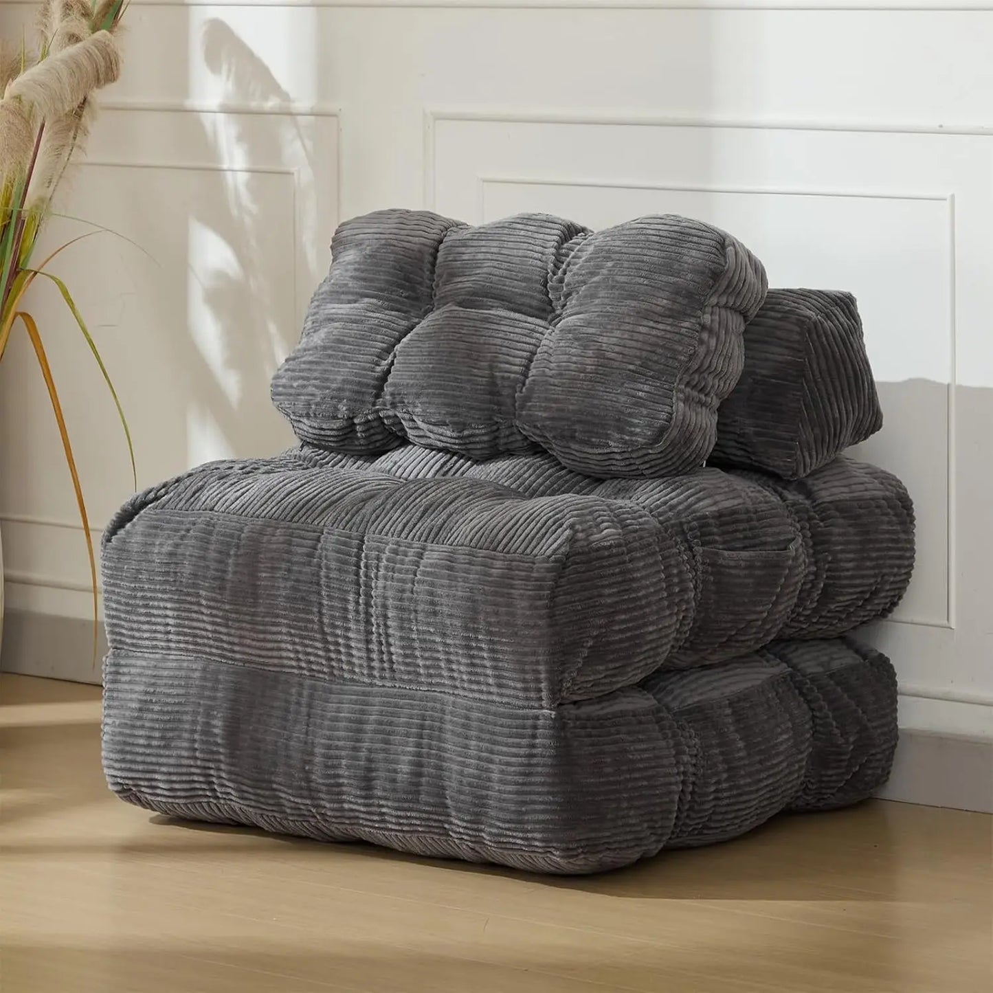 HiMISS Folding Sofa Bed With Back Support Living Room