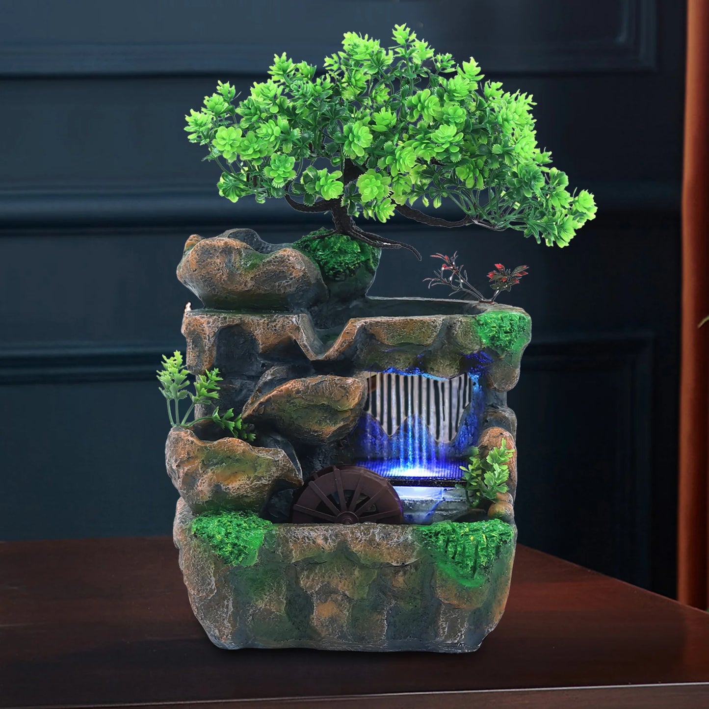 Hign-concerned Indoor Room Fountain Waterfall With LED