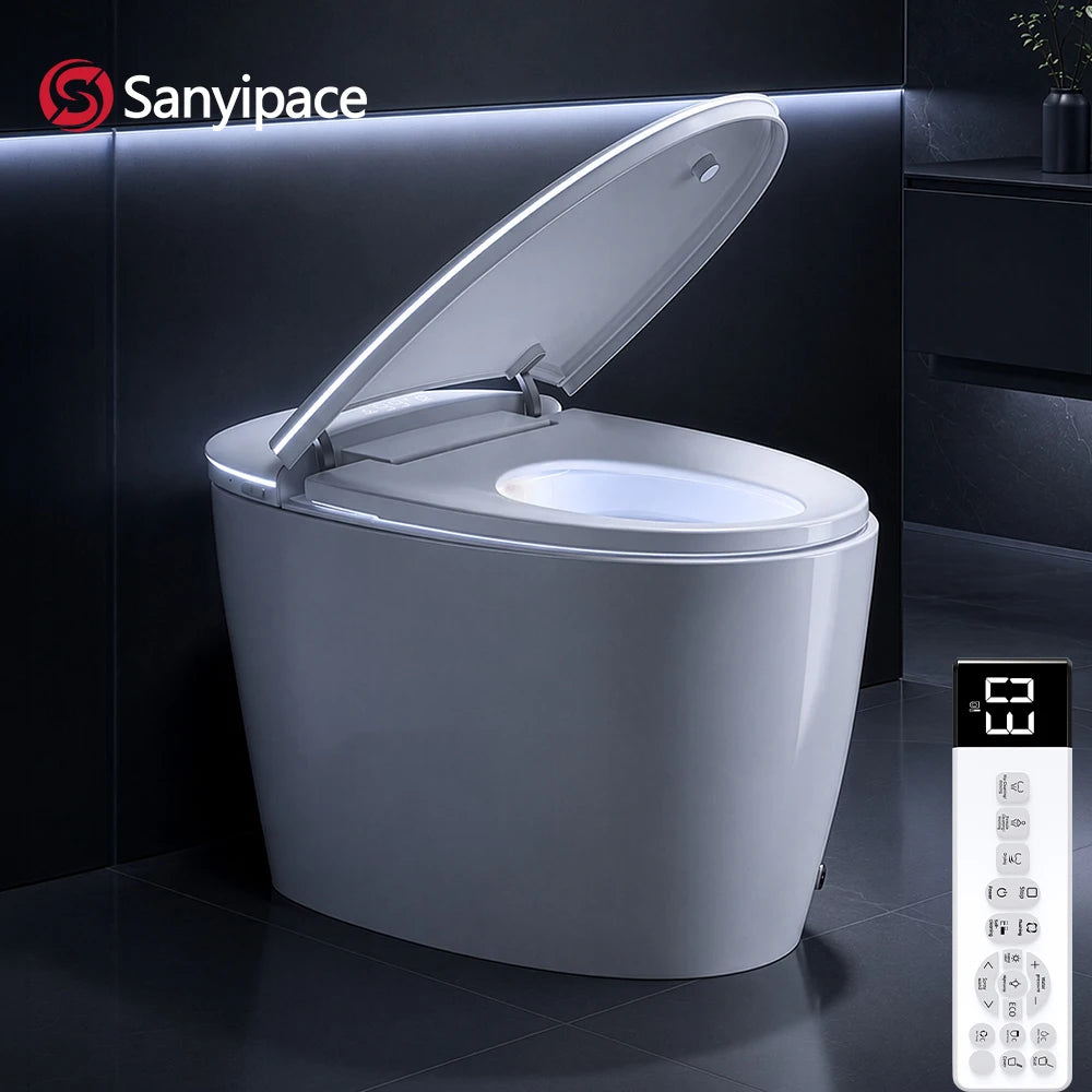 Sanyipace One-Piece Smart Bidet Toilet With Dual Flush